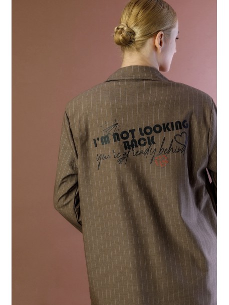 ILIANA suit jacket (Coffee) ILIANA suit jacket (Coffee)