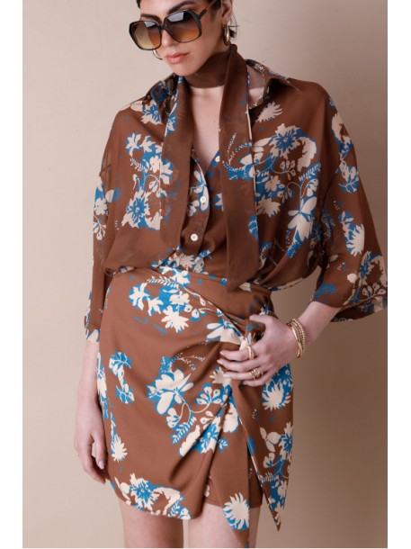 ORNELLA (BROWN) skirt
