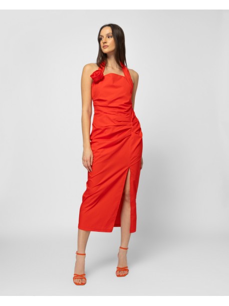 MIDI DRESS (RED)